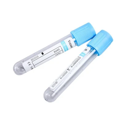 Provetta per il prelievo di sangue con tappo blu 9:1 con citrato di sodio